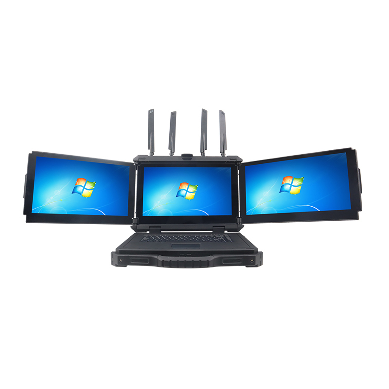 AIC-K156-S3 讯圣15.6英寸三屏加固笔记本支持5G通讯