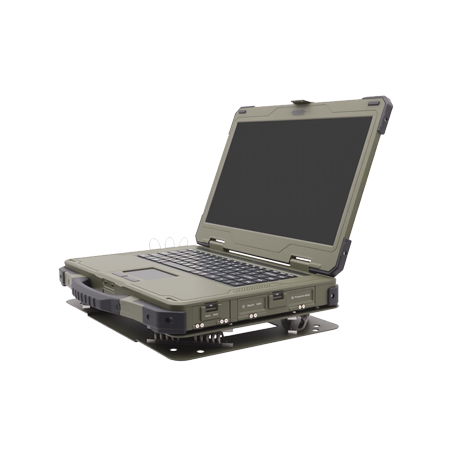 AIC-K156 15.6寸单屏加固笔记本 配套车载震动支架